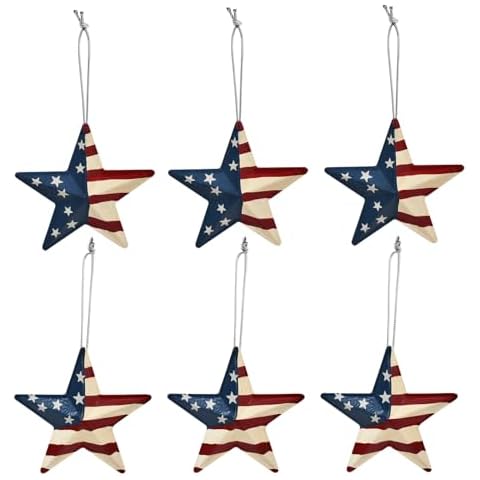 Aecipl Metal Barn Stars Set Cover