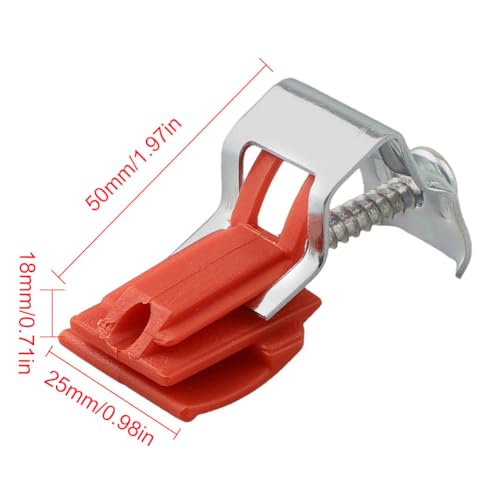 Montageclip für Waschbecken,Sink Bogen Befestigungsklammern,Verstellbare Edelstahl Clips,Spülbeckenklammer,Verstellbarer Befestigungsbügel für Küchenspüle 10 Stück 50 x 25 x 18mm Tokaneit