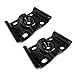 Pair Rear Suspension Axle Leaf Spring U-Bolt Counter Top Plate Bracket Fit for 1999-2010 Ford F-250 F350 Super Duty Excursion