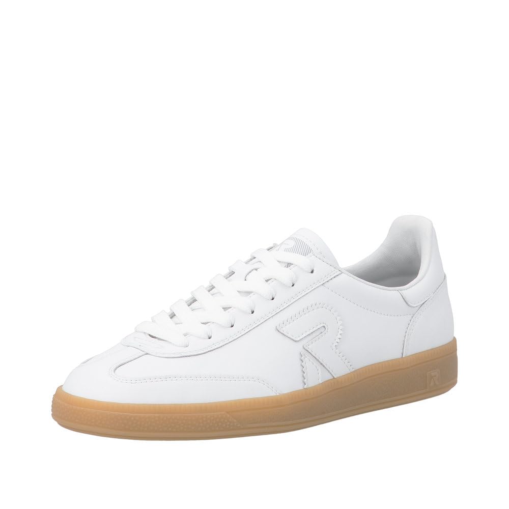 Rieker W2200-80 Damen Sneaker Low Leder weiß
