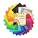 IMISNO DIY Foam Sheets Paper Pack of 24pcs (24 Colors,9.8"x9.8",Thickness:0.039" /1mm)