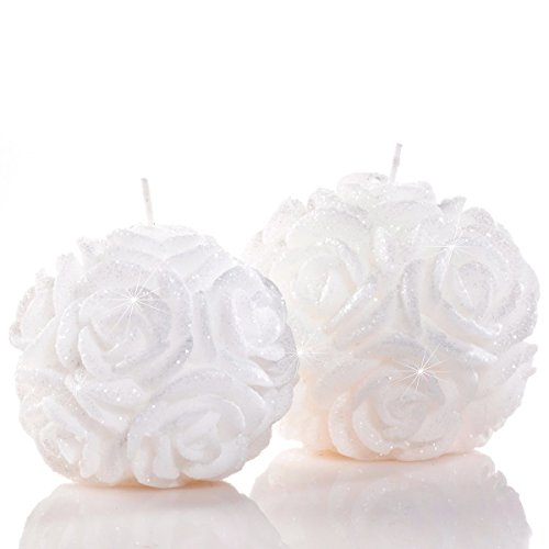 Rosenkerze, Ø 9 cm, Höhe 8 cm Cover