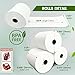 CLIPRA 3 1/8 x 230 Thermal Paper Receipt Rolls (10 PACK) [USA Based Brand] 55 GSM - Compatible with All POS Systems, Cash Registers - BPA Free, Premium Quality Receipt Paper Rolls