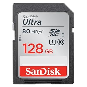 Alternative view of SanDisk Ultra Plus 128GB SDXC UHS-I Memory Card