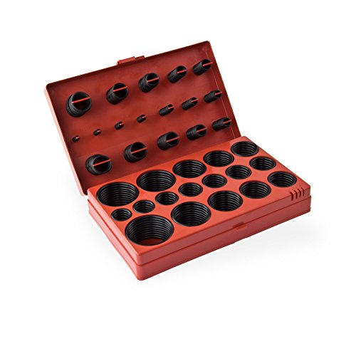 Haas Wasser O-Ring Industrie Dichtungssortiment Sortimentskasten Box Dichtung Dichtungen 407-teilig Gummidichtungen