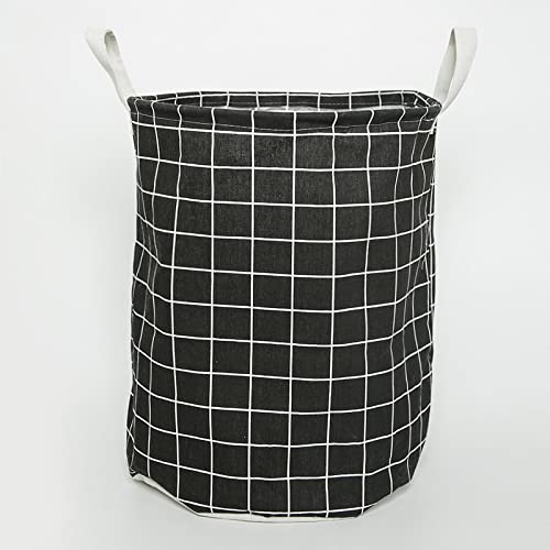 Image of Simple laundry basket Fabric basket Home laundry basket Dirty laundry basket Bathroom laundry basket
