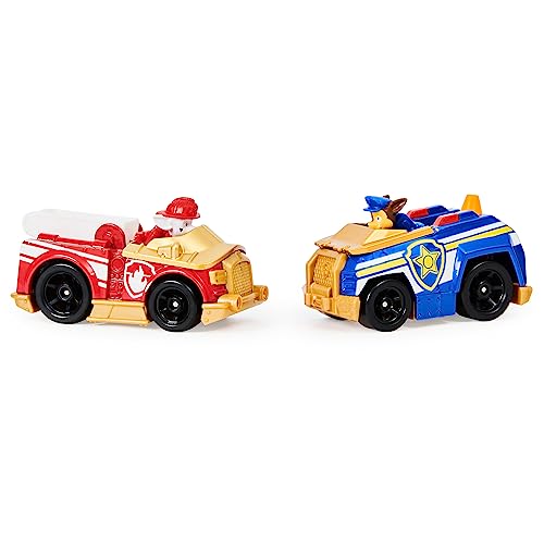 Paw Patrol Adventure Bay Lookout Tower Playset With 2 Die-Cast 1:55 Vehicles (Chase and Marshall): Twin Track Rescue Way 25 Pc Set With Launching Periscope - Accommodate Up to 6 True Metal Racing Cars by Paw Patrol - Image 9