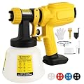 Cordless Paint Sprayer for Dewalt 20V Max Battery, Paint Sprayers for Home Interior Airless Electric HVLP, for Furniture, Walls, Cabinets, Fences, Doors, etc. (Battery NOT Included)