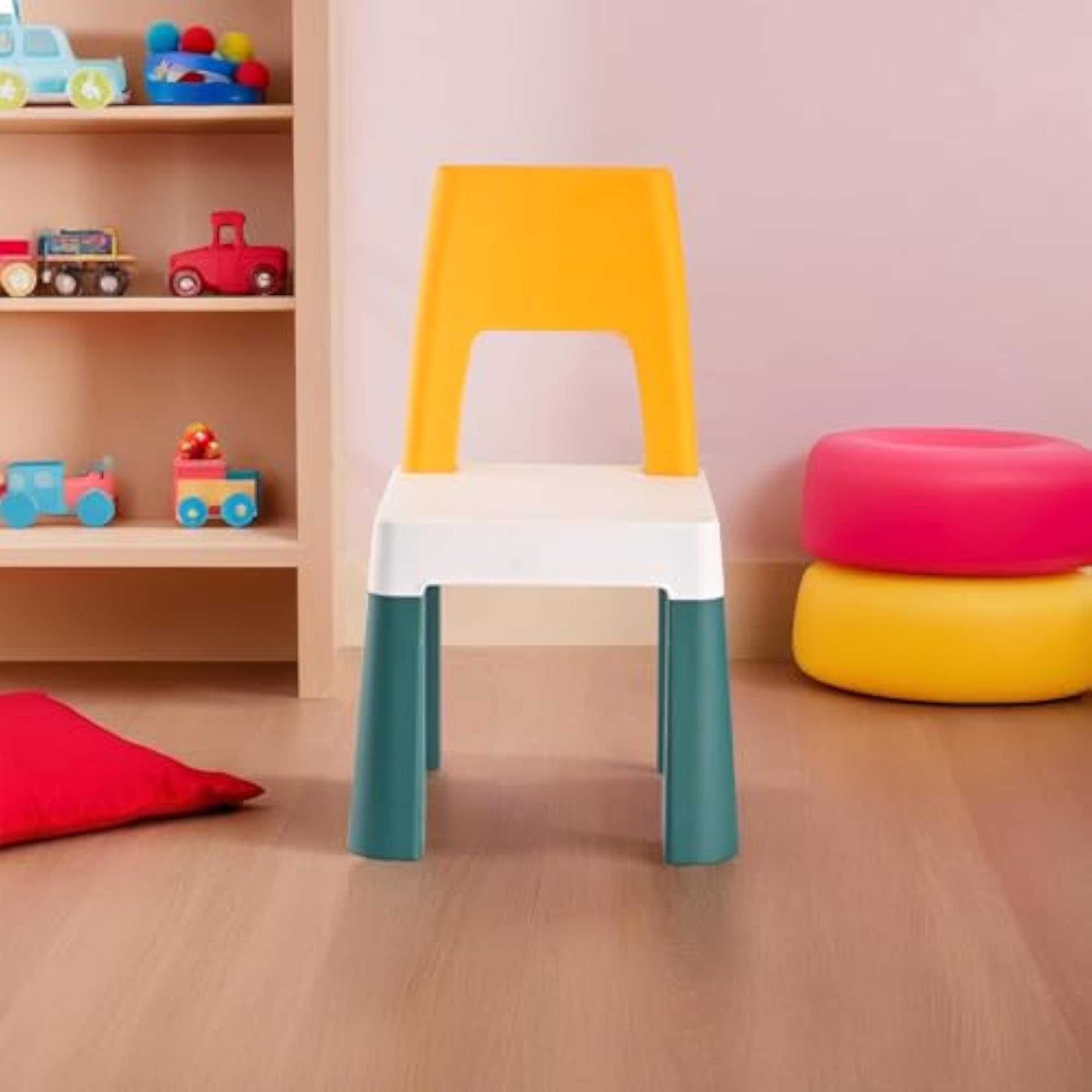 2 Pcs Plastic Kids Chair for Sitting & Studying