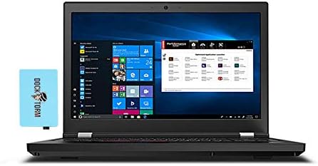 Lenovo ThinkPad P15 Gen 1 Workstation Laptop Intel i7-10750H 6-Core, 16GB RAM, 512GB SSD, Quadro T1000, 15.6" Full HD 1920x1080, Fingerprint, WiFi, Bluetooth, Webcam, Win 10 Pro with Hub