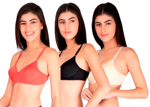 Image of Fabme Women Cotton Full-Coverage Bra