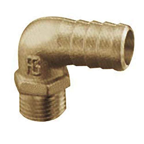 Embout en laiton 90° Osculati 1"1/2 38mm raccord coudé nautique