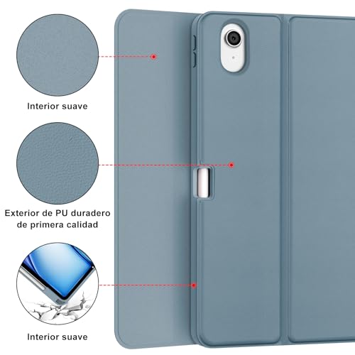 Funda teclado iPad Air 11 para estudiar y trabajar en movilidad con teclado extraíble Ñ 7