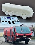 1/144 Airport Fire Truck Airport Ground Vehicles Diorama Series TBM18
