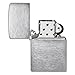 Zippo Classic Brushed Chrome Pocket Lighter - Windproof & Refillable Flip-Top Metal Lighter - Everyday Use Pocket Lighters - Luxury Lighters Made in USA