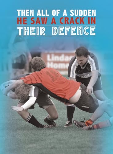 Funny Rugby Humour Card – “Crack in Their Defence” Joke –