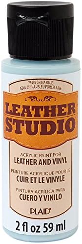 Leather Studio Leather Paint (2-Ounce), China Blue