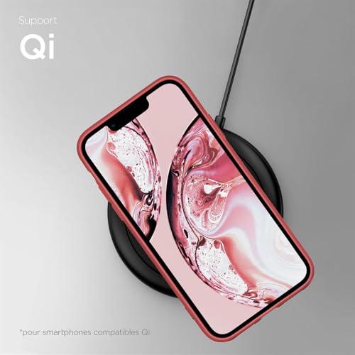 Coque double couche Apple iPhone 13 - Protection écran supérieure en silicone mat