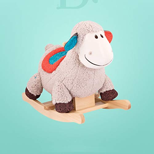 Schaukelpferd QIQIDEDIAN Schaukel Wiegen Baby Geschenk Baby Spielzeug Pferd Trojaner Kind – Bild 5