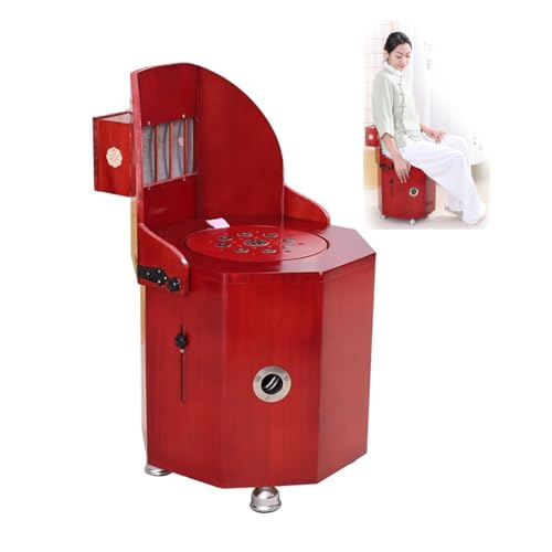 Taburete de madera para moxibustión, temperatura ajustable para yoga, meditación y relajación corporal
