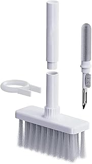 مجموعة تنظيف 5 في 1 متعددة الوظائف من V Volt، فرشاة تنظيف الكيبورد وسماعات بلوتوث، قلم تنظيف الزوايا وعدسات الكاميرا، فرشاة ناعمة لإزالة الغبار للأسطح المختلفة