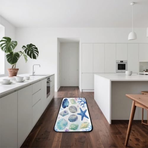 Tapis de sol aquarelle océan d'une douceur exceptionnelle 183cm - 3