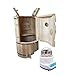 Steam Generator,Steam Shower, Steam Nerator 2000W Larr Capacity 4L Steamer Pot For Wooden Barrels And Portable Sauna,for Suitable Space Heating