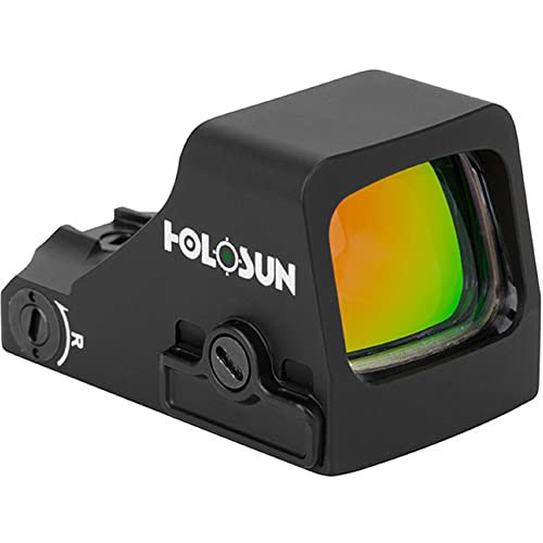 HOLOSUN HE407K-GR-X2 6MOA Green Dot-Only Open Reflex Sight w/Shake Awake HE407K-GR-X2