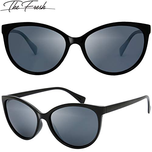 The Fresh Women's Polarized Fashion Tip Pointed Cateye Sunglasses - Gift Box Package3