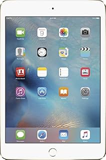 Apple iPad Mini 4, 128GB, Gold - WiFi (Renewed)