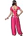 Astage Lady Belly Dancer Costume Halloweem Performance Wear All Sets Hotpink