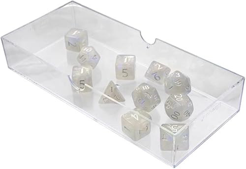 Miniatura 7 de Ultra PRO - Juego de 11 dados Eclipse (morado real) - Gran juego de dados para todo tipo de juegos de cartas y juegos de mesa como DND, MTG y RPG -