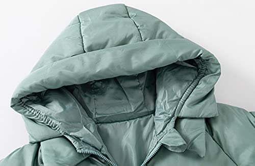 Kids Child Toddler Boys Girls Solid Long Sleeve Winter Coats Jacket Hooded Outer Outwear Padded Snowsuit4