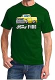 1966 Ford F100 F-100 Pickup Truck Full Color Design Tshirt XL Forest