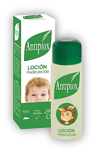 ANTIPIOX Loción | Loción Anti Piojos | para Adultos y Niños a Partir de 2 Años | 150 ml | Loción Capilar Pediculicida | Tratamiento Anti Piojos