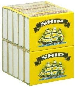 SHIP SAFETY MATCHES 20 (2 Packs of 10 Boxes) by Ksp partners