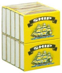 Ship Safety Matches 20 (2 Packs of 10 Boxes)