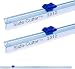 Two (2) Plastic Wrap 12" Slide Cutters Stretch Cling Film Cutter Kitchen Food USA Mymicco 10101
