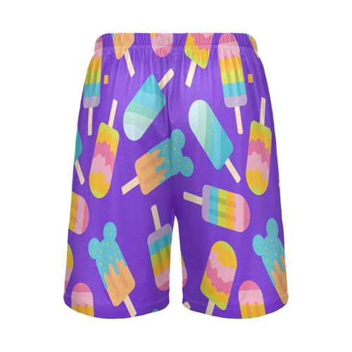 Men's Pajama Shorts Sleep Shorts Sleepwear Whiskey Lounge Sleep Pjs Bottoms with Pockets2