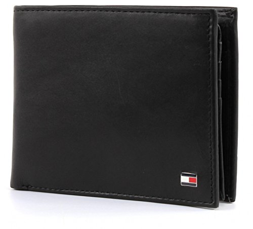 Tommy Hilfiger Eton CC Flap and Coin Pocket Black