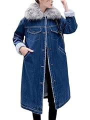 Dark Blue/Fur Collar