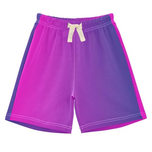 J JOYSAY Purple Rose Gradient Toddler Baby Boy Shorts Running Athletic Shorts with Drawstring Elastic Waist Kids Summer Casual Fashion Shorts for 5T Baby Kids