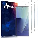 Anoowkoa 3 Pack Designed for Samsung Galaxy Z Fold 8 Ultra Screen Protector Tempered Glass Film[Front screen only] No Bubbles 9H Hardness.Supports Fingerprint Unlocking and Facial Recognition