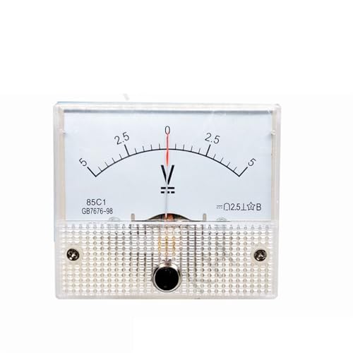 Voltmètre continu 85C1-V pour résoudre les erreurs d'inversion de polarité électrique