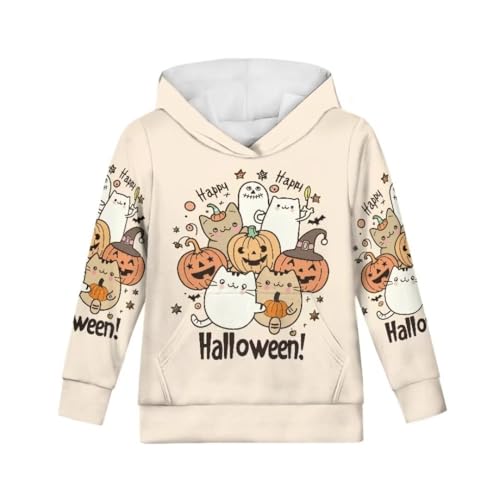 Pinupub Casual Pullover Hoodies For Boys Girls Funny Cute Print Winter Long Sleeve Hooded Sweatshirt