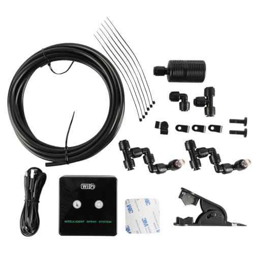 Laroal Réservoir de forêt tropicale réglable à 360 ° Système de brumisation programmé Boîte à tortues pour animaux pulvérisation d'humidification...