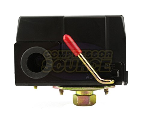 Lefoo Pressure Switch Control Air Compressor 140-175 Single Port Heavy Duty 26 Amp LF10A-1H-1-NPT1/4-140-175