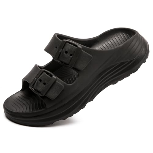Image of FUNKYMONKEY Plantar Fasciitis Recovery Sandals for Women with Arch Support