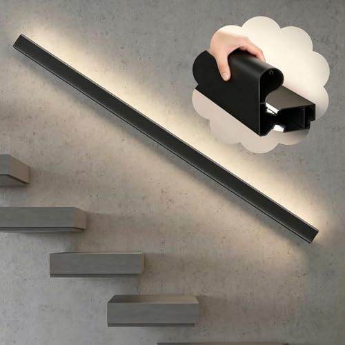 Main courante lumineuse à LED éclairage double face droit