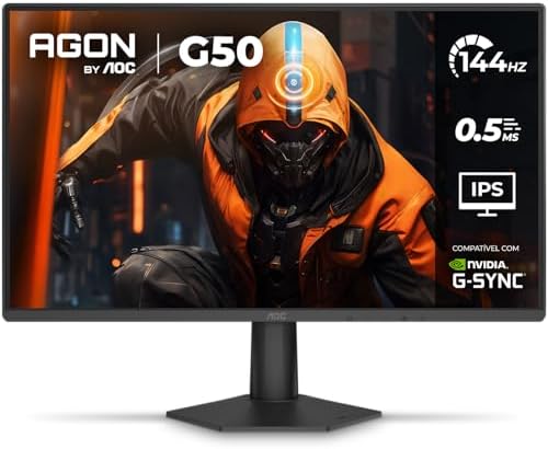 Monitor Gamer AOC AGON G50 27" 144Hz 0,5ms IPS HDR10 G-SYNC 27G50...